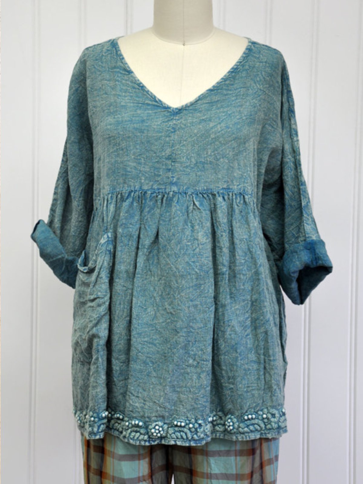 Women Casual Tops Tunic Blouse Shirt