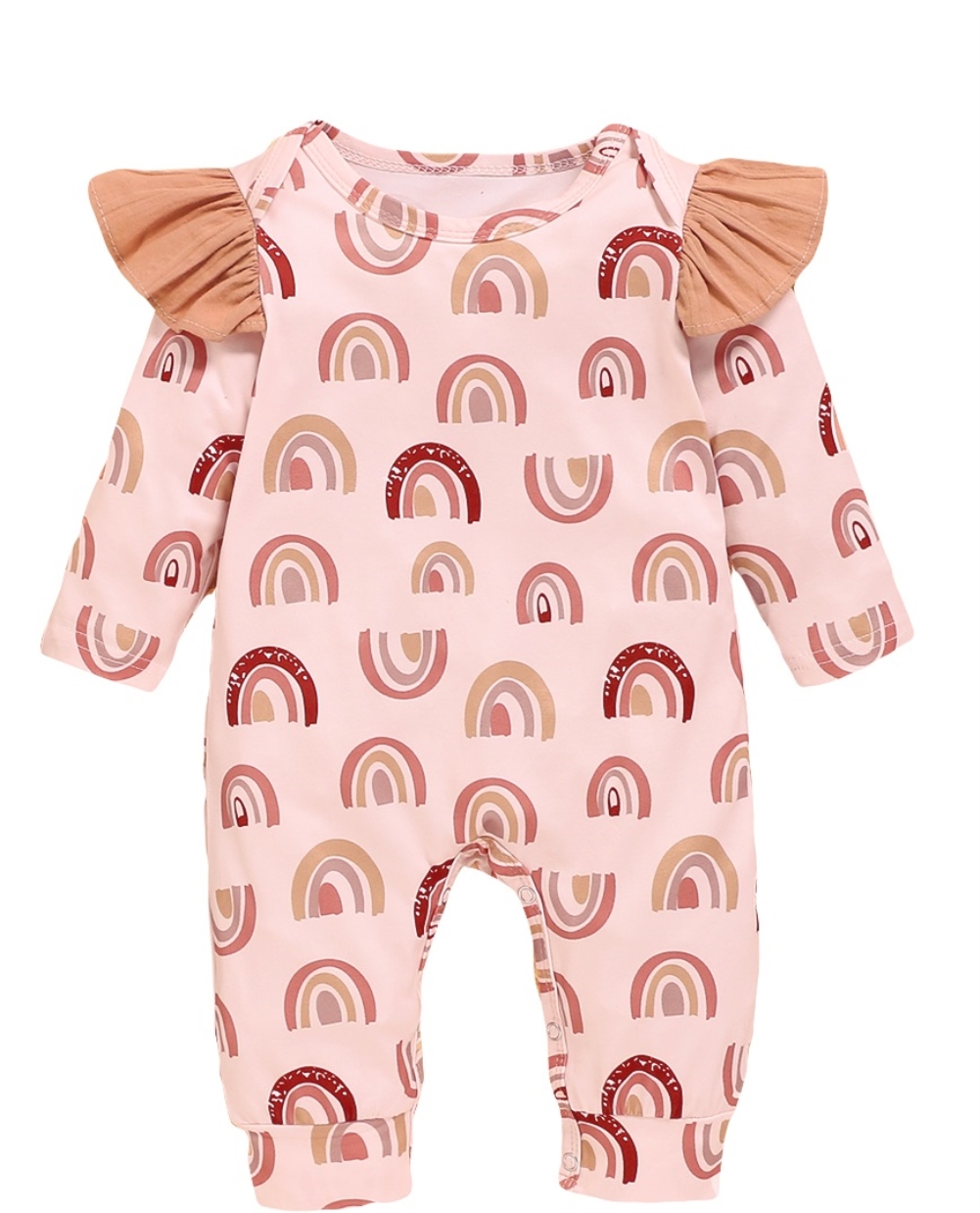 Baby Girl Print Autumn Rompers