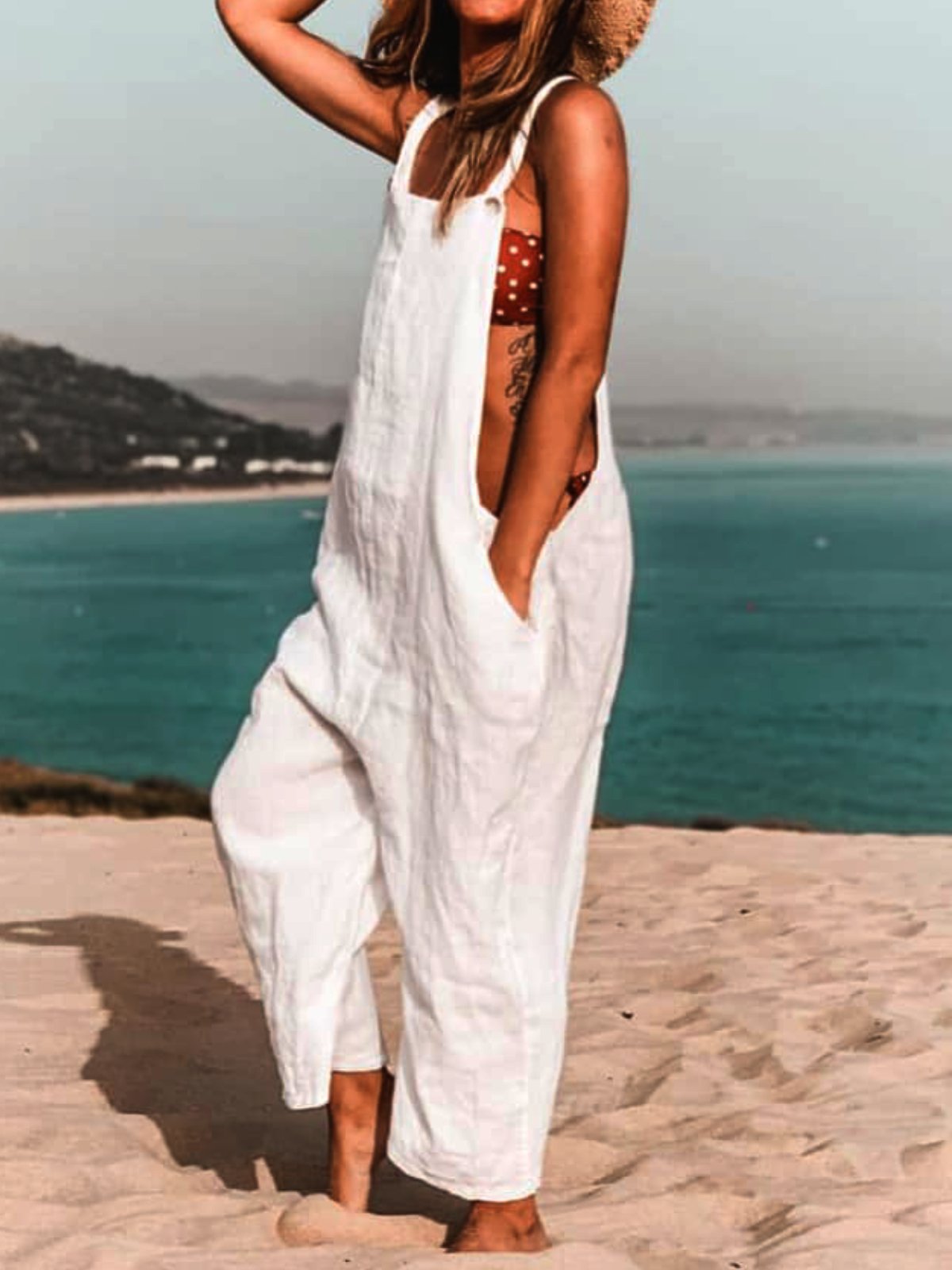 Casual Jumpsuit Pantsuit Overalls