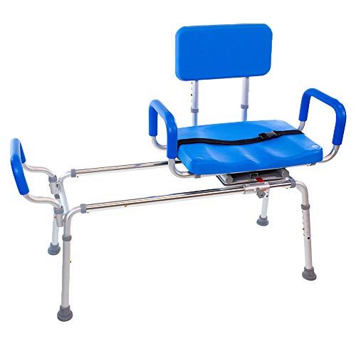 Seat-BARIATRIC 600LB Capacity. Premium Padded Bath and Shower Chair