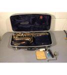 1968 Conn Director Alto Saxophone w/ Case & Extras. “Shooting Stars.”