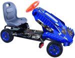 Hauck Nerf Striker Go Kart Ride On, Blue and Orange