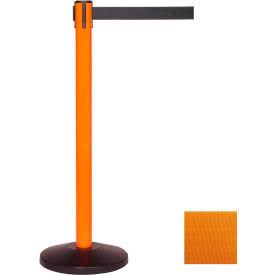 Queue Solutions LLC SafetyMaster 450 Retractable Belt Barrier, 40x22 Orange Post, 7-1/2& Orange Belt - Pkg Qty 2