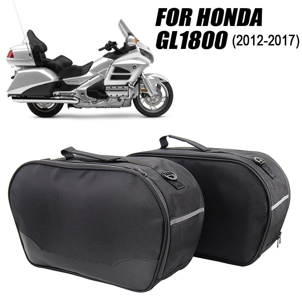 Motorcycle Bag Left/Right Air Trunk Saddlebags Liner Set For Honda Goldwing GL1800/