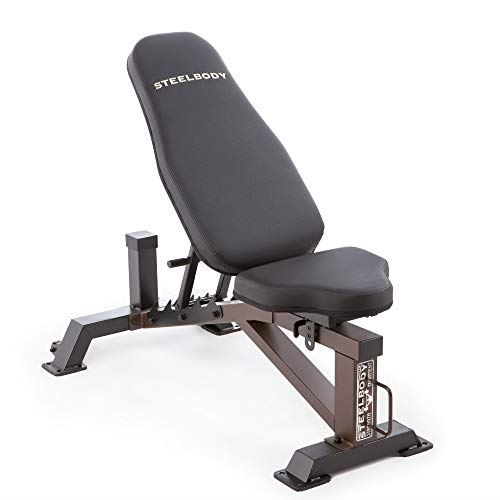 Steelbody Deluxe 6 Position Utility Weight Bench for Weightlifting