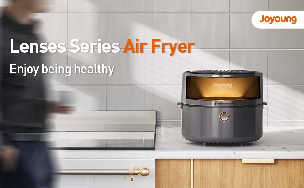 OYOUNG Air Fryer 10 in 1 Digital Air Fryer Oven 5.8 QT Air Fryer Toaster Oven Oilless Cooker