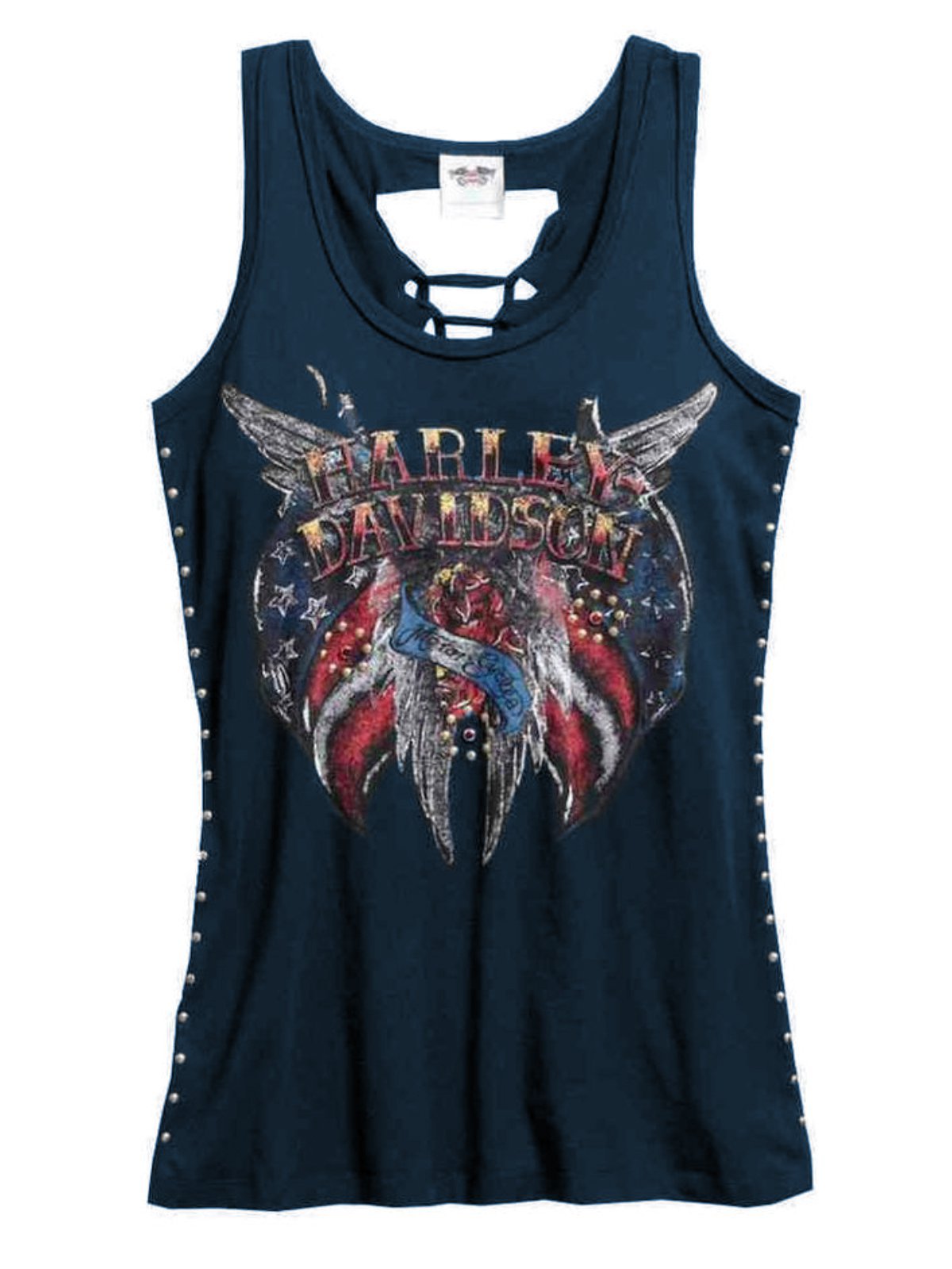 Casual Sleeveless Round Neck Plus Size Tops