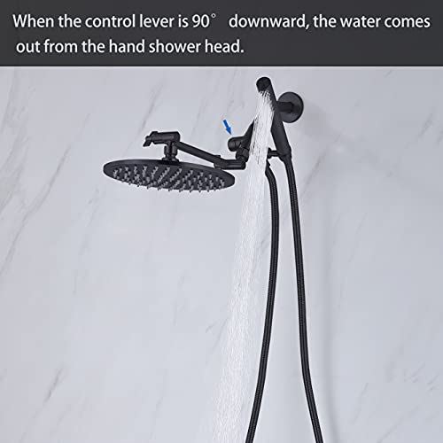 Head, Handheld Shower Wand | Smooth 3-way Diverter Success