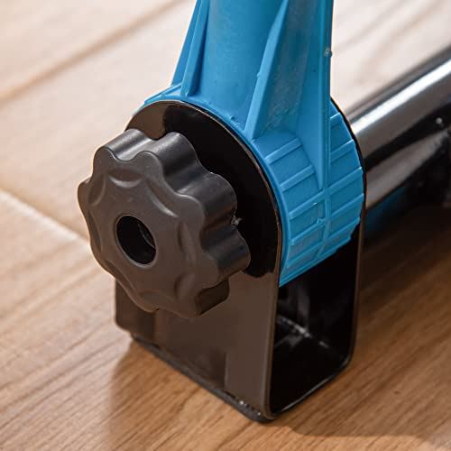 Soozier Twist Stair Stepper Machine with Rocking Handlebars, Cardio Climber Exercise Equipment with Hydraulic Resistance- Black & Blue