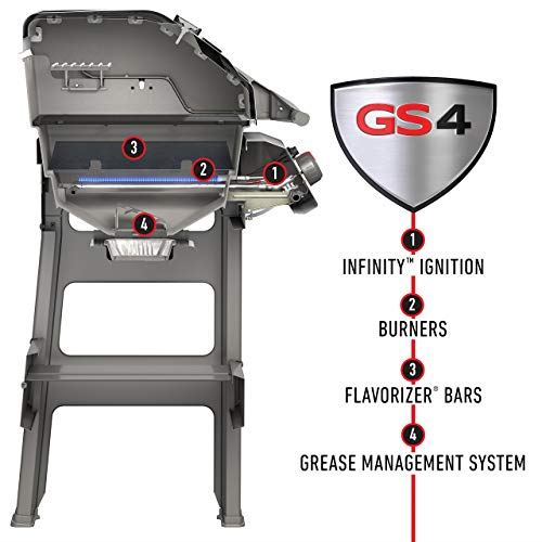 Weber Spirit II E-310 3-Burner Natural Gas Grill, Black