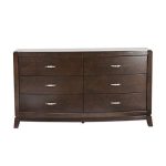 Liberty Furniture Industries Avalon Dresser with 6 Drawer / 64′′ x 19′′ x 36′′