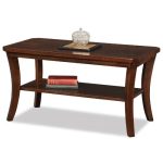 Leick 10303 Boa Condo/Apartment Coffee Table with Shelf for Home