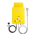Hotaitai Portable Water Heater, 1.32 GPM Propane Tankless Water Heater for Camping