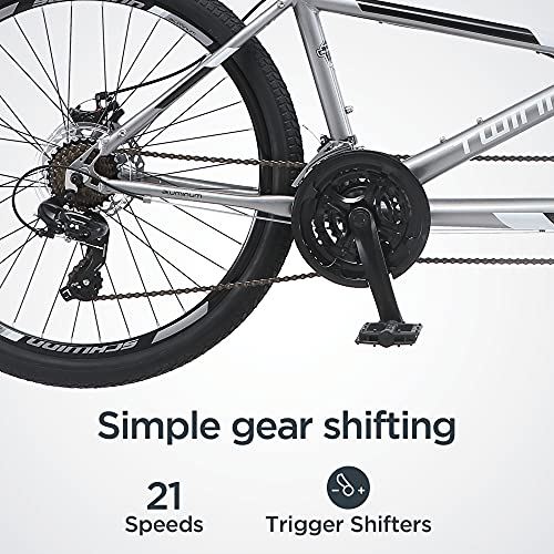 Double Seater, Steel Low Step Frame, 7-Speed, 650c Urban Tires