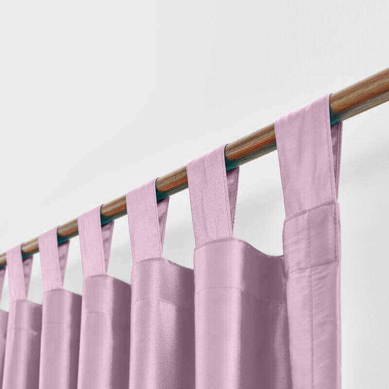 CUSTOM Lao Hang Zhou Smoky Plum Polyester Cotton Thermal Insulated Curtain