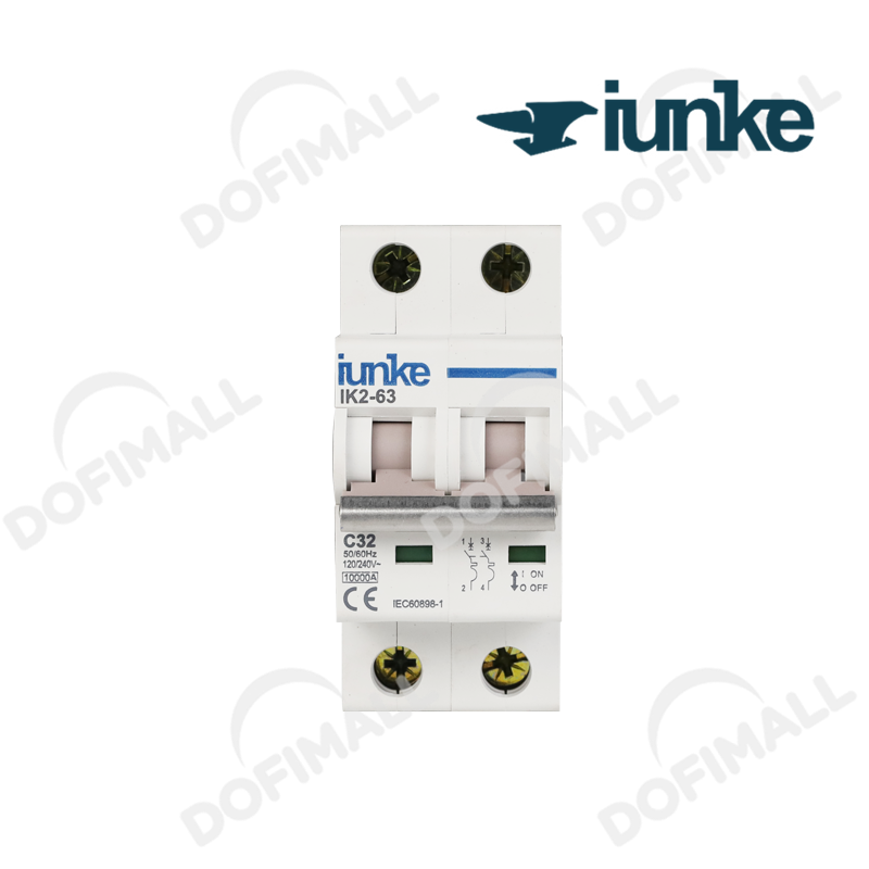MINI INTERRUPTOR 2 POLOS 50A