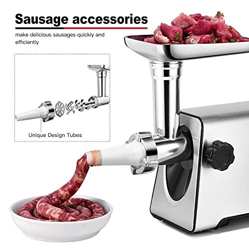 Meat Grinder Electric, 350W[2800W Max], Sausage Maker, Meat Mincer