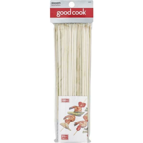 108 pk Bradshaw Goodcook 9.75 In. Bamboo Skewer (100-Count) Model: 24451