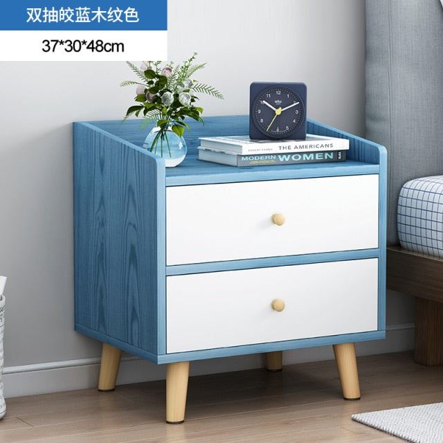Living Room Furniture Bedside Table Simple Modern Small Apartment Hotel Drawer Nightstand