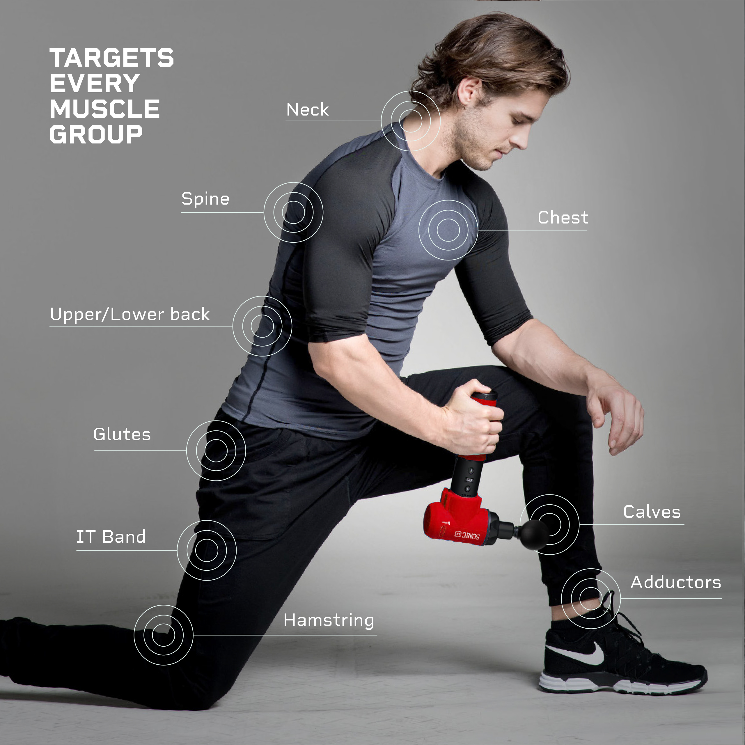 Sonic LX Professional Percussion Massage Gun