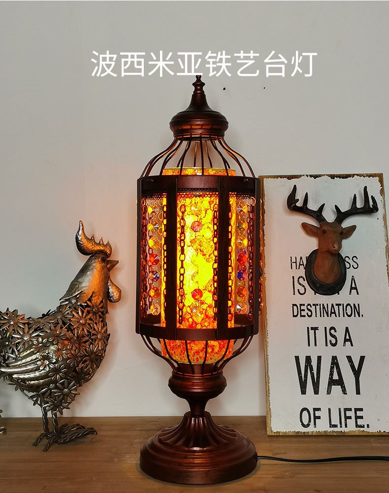 Tiffany Stained Glass Table Lamp Living Room Bedroom Cafe Restaurant Bar Table Lamp