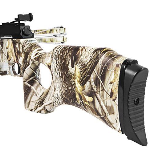 XtremepowerUS Crossbow Camouflage 180 Lbs 300 fps Hunting Compound Archery