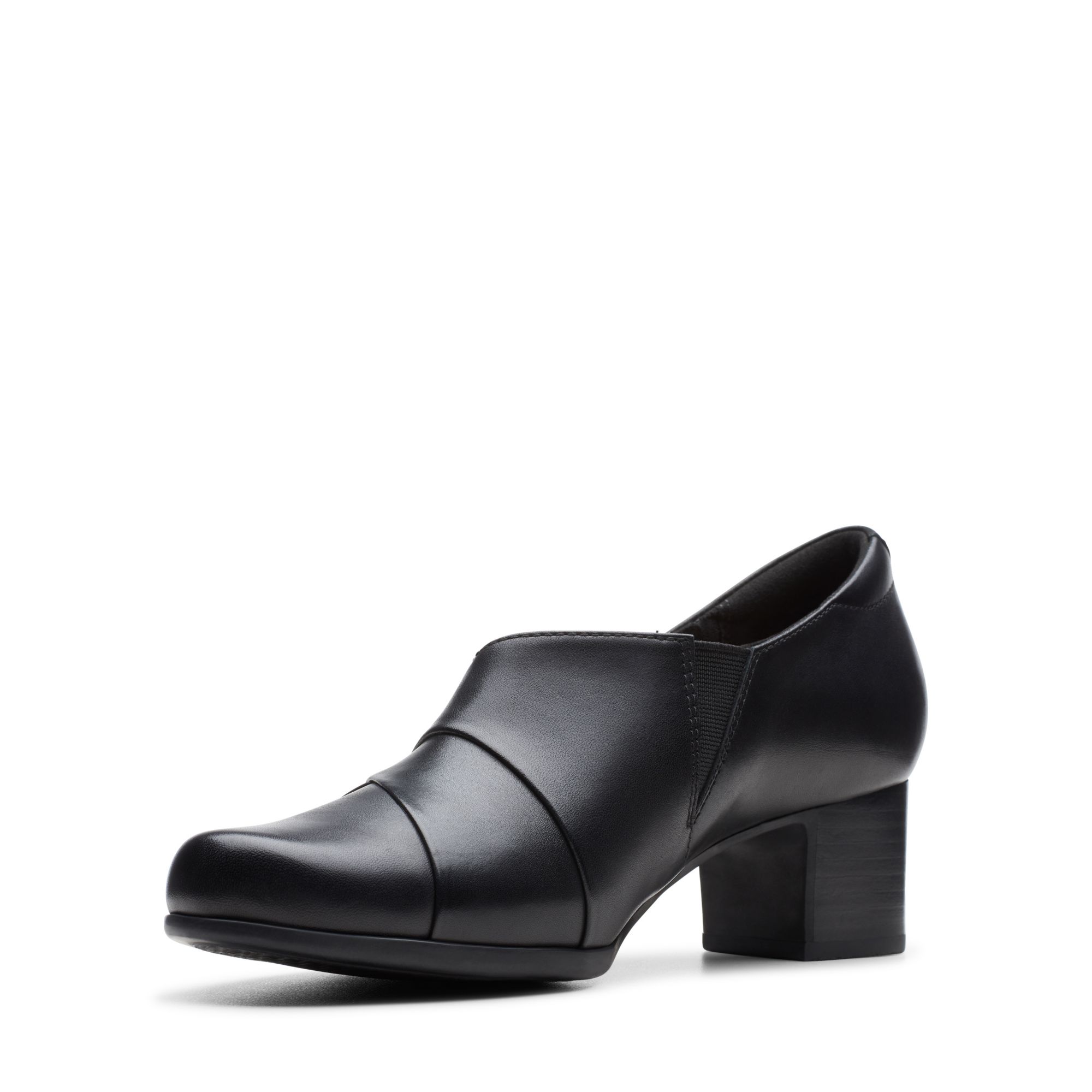 Women  Un Damson Adele Black Leather