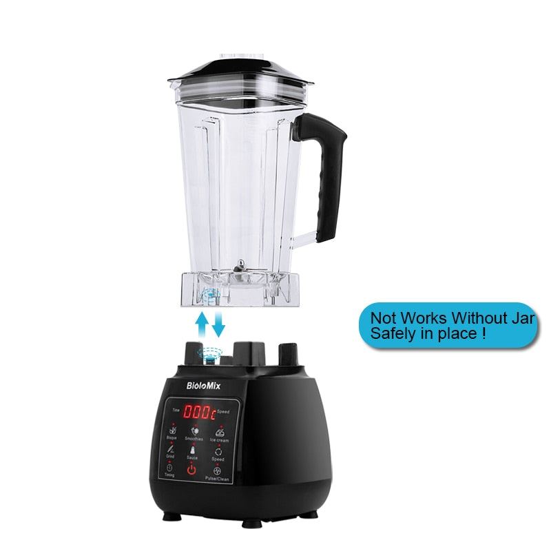 High Power Digital Touchscreen Automatically Program 3HP Blender