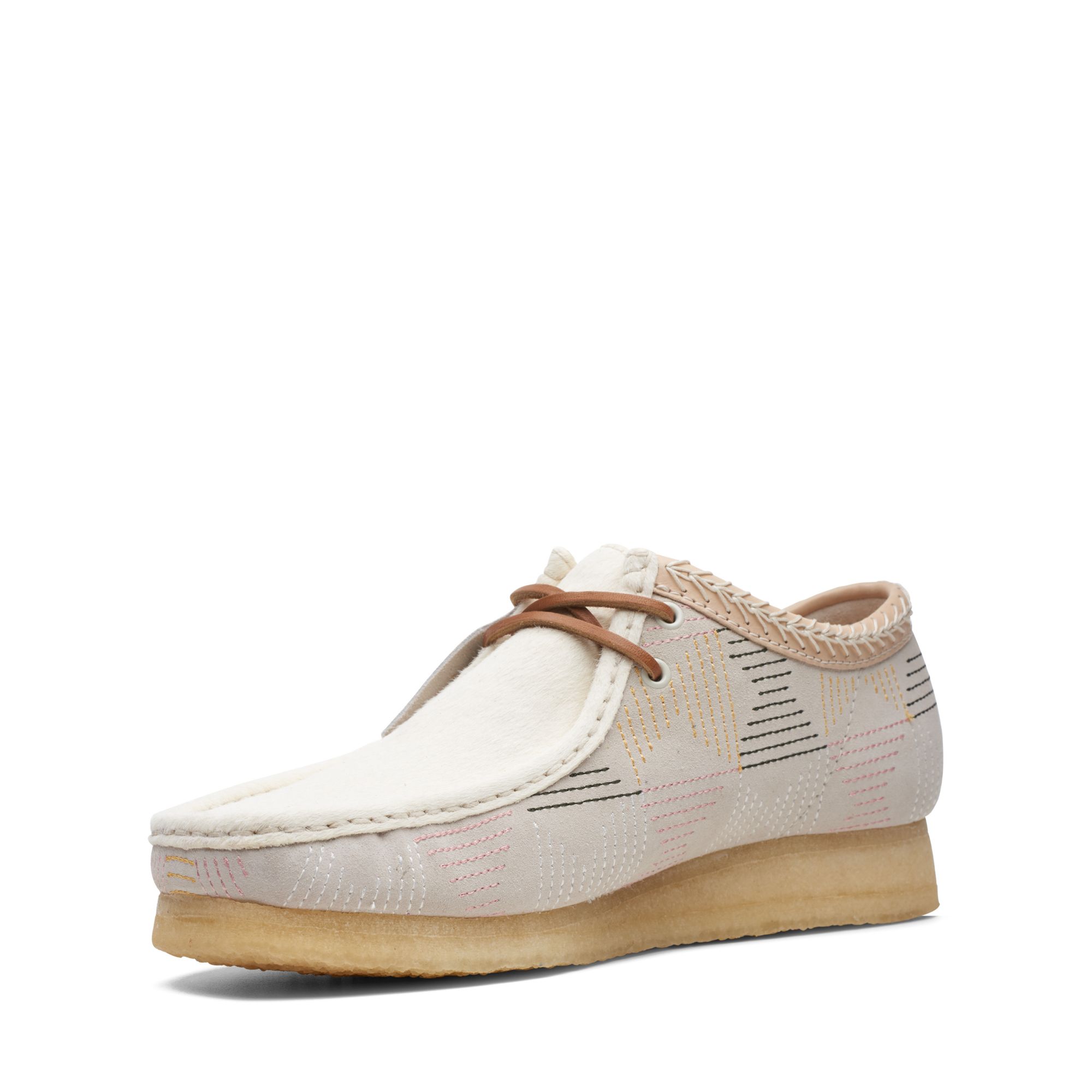 Men  Wallabee Off White Hairy