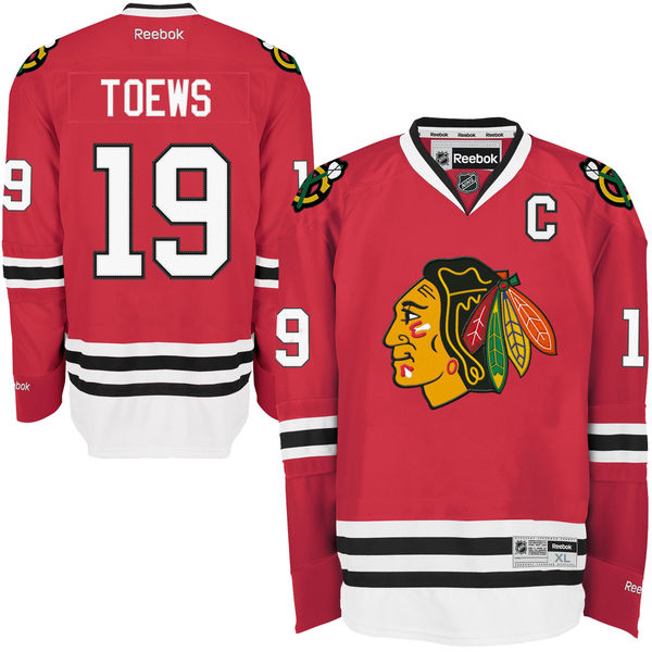 Jonathan Toews Chicago Blackhawks Reebok Home Premier Jersey – Red