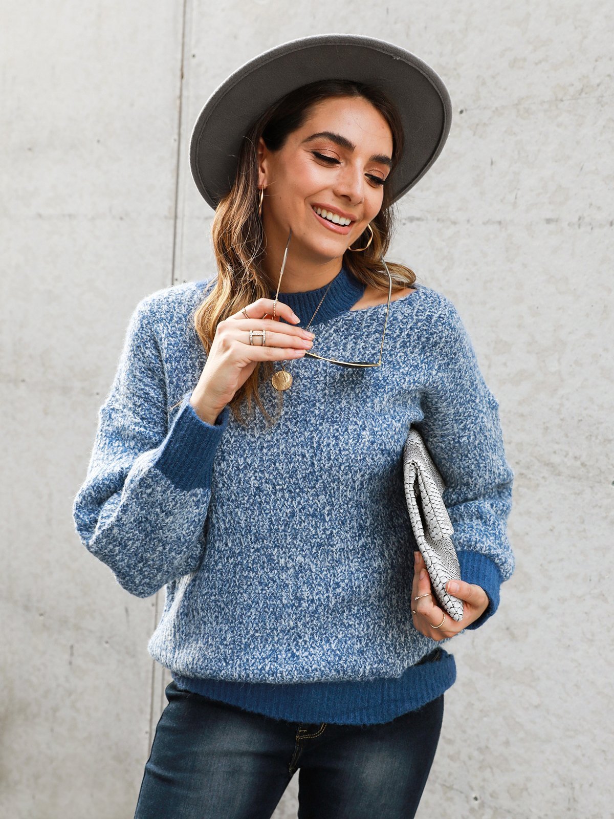 Sweet Shift Cotton-Blend Shirts & Tops