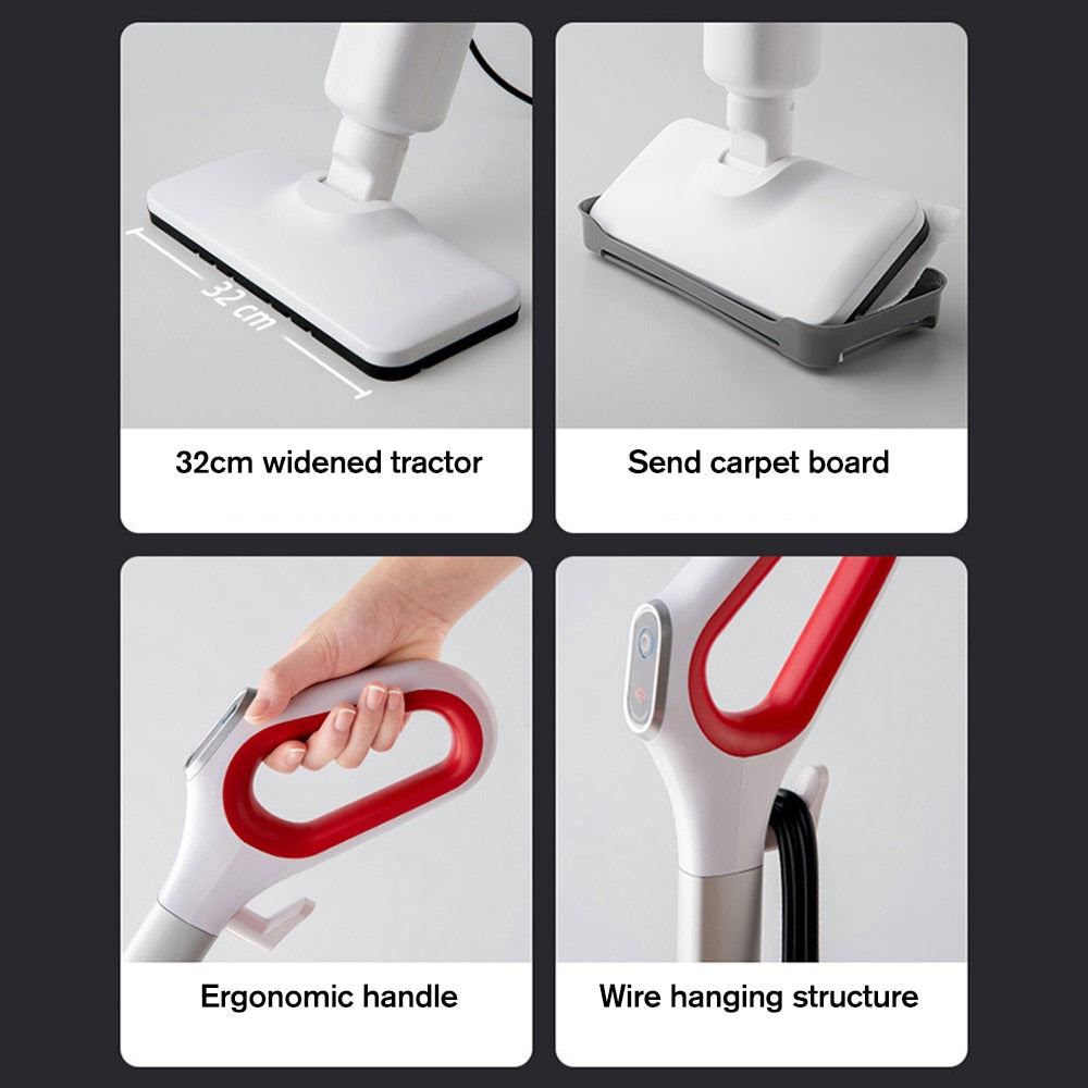 High Temperature Steam Mop Household Disinfection And Sterilization Electric Mop