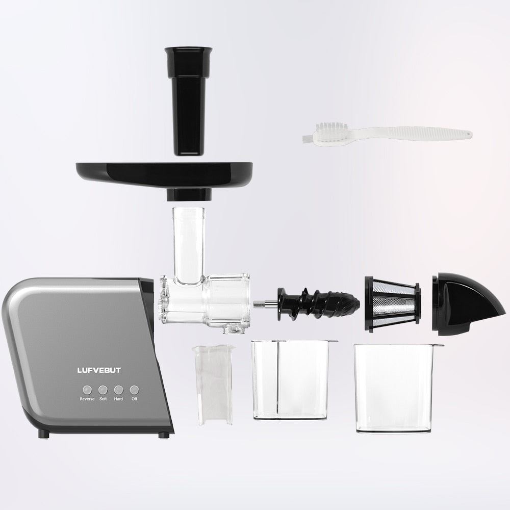 Juicer Electric High Nutrition Vegetables And Fruits Slow Blender Soft And Hard Modes