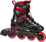 Roller Derby Boy’s Stinger 5.2 Adjustable Inline Skate, Size Medium
