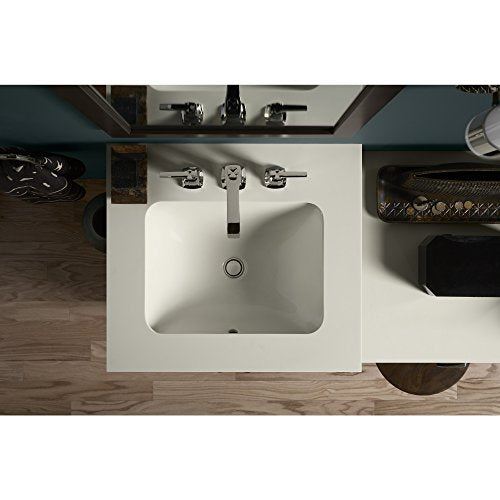 Biscuit Caxton Rectangle 20-5/16 in. x 15-3/4 in. Undermount Bathroom Sink