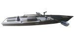 BKC MK13 13-Foot Solo Fishing Kayak w/Paddle (Green Camo)