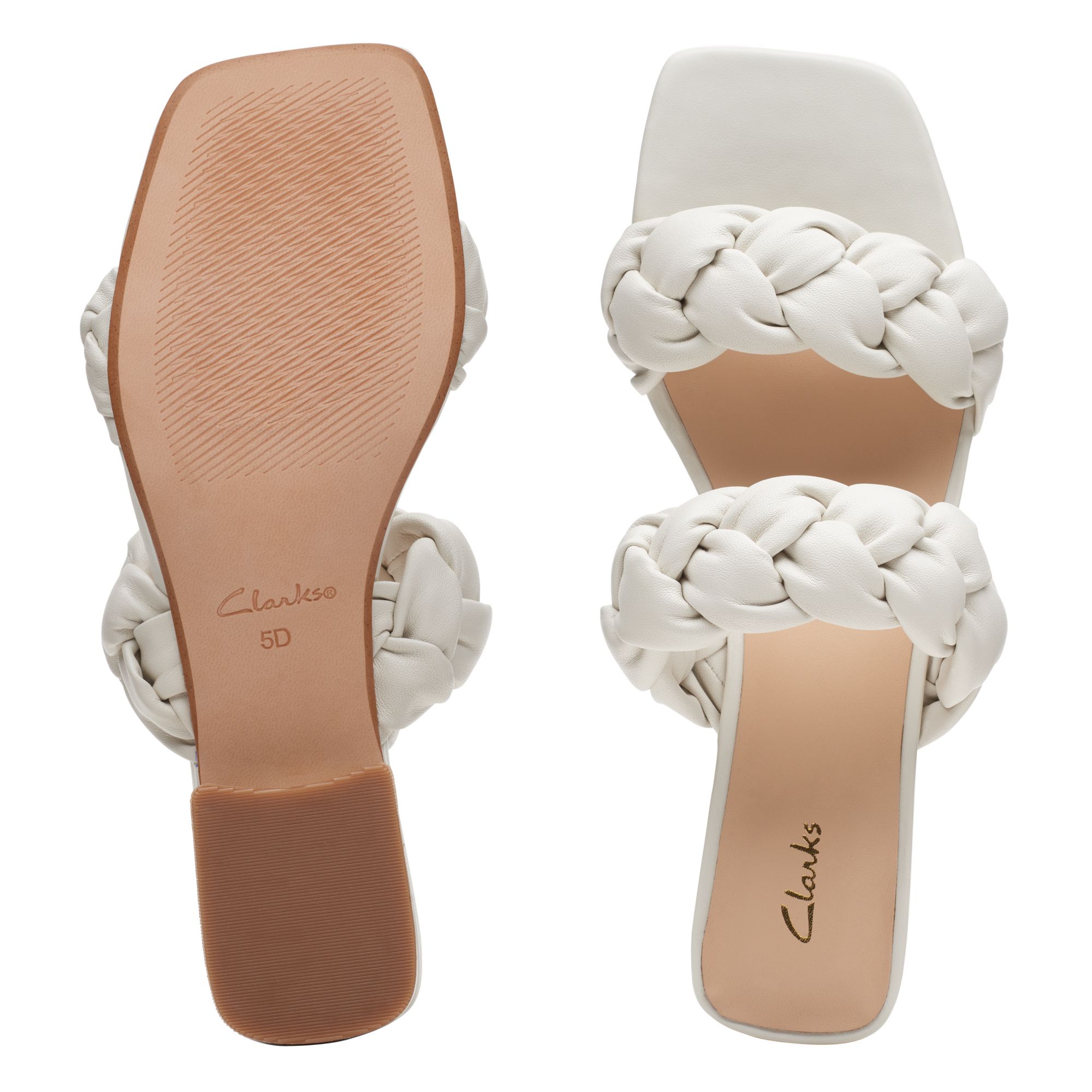 Women Sandals Seren25 Braid White Leather