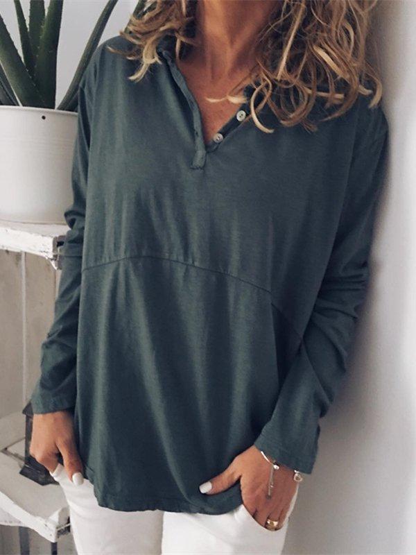 Plus size Cotton Tops