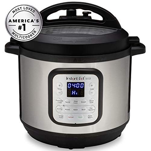 Instant Pot Duo Crisp 11 in 1, Electric Pressure Cooker with Air Fryer