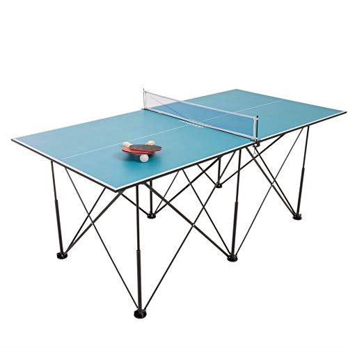 6′ Pop Up Table Tennis Table Perfect for Parties, Tailgates or Game Rooms
