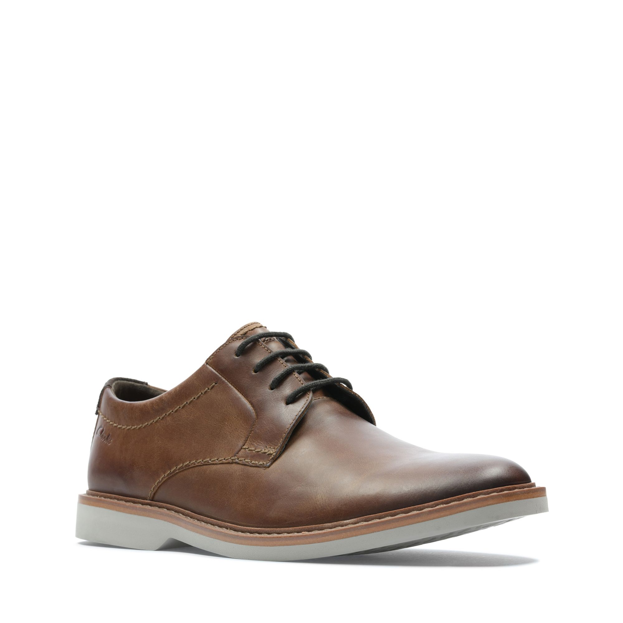 Men Glement Over Black Leather