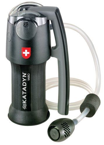 Katadyn Vario Water Filter, Dual Technology Microfilter for Personal or Small Group