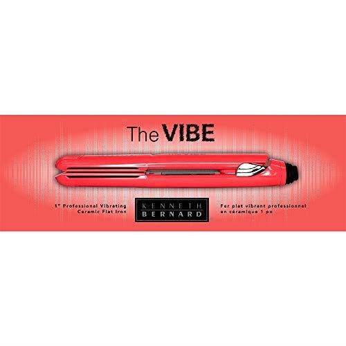 Inch Professional Vibrating Ceramic Hair Straightener with Digital Heat Control