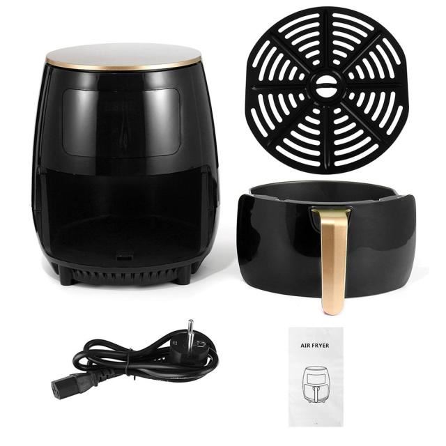 Air Fryer Chicken Oil Free Air Fryer Health Fryer Pizza Cooker Smart Touch LCD Electric Deep Airfryer
