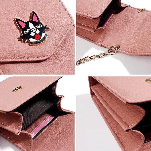 Women Cute Faux Crossbody Phone Bag