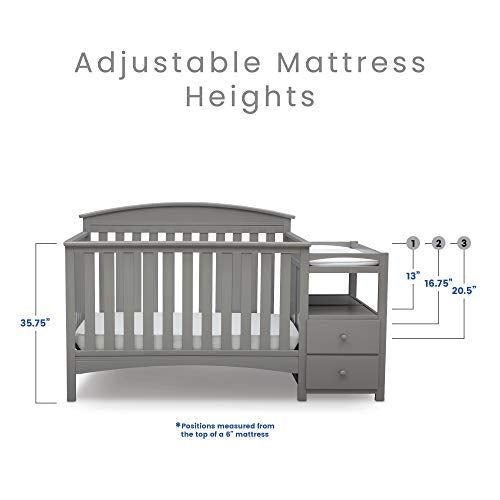 Abby Convertible Crib and Changer