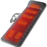 Memory Foam Massage Mat with Heat Neck, Back, Waist and Legs Pain Relief