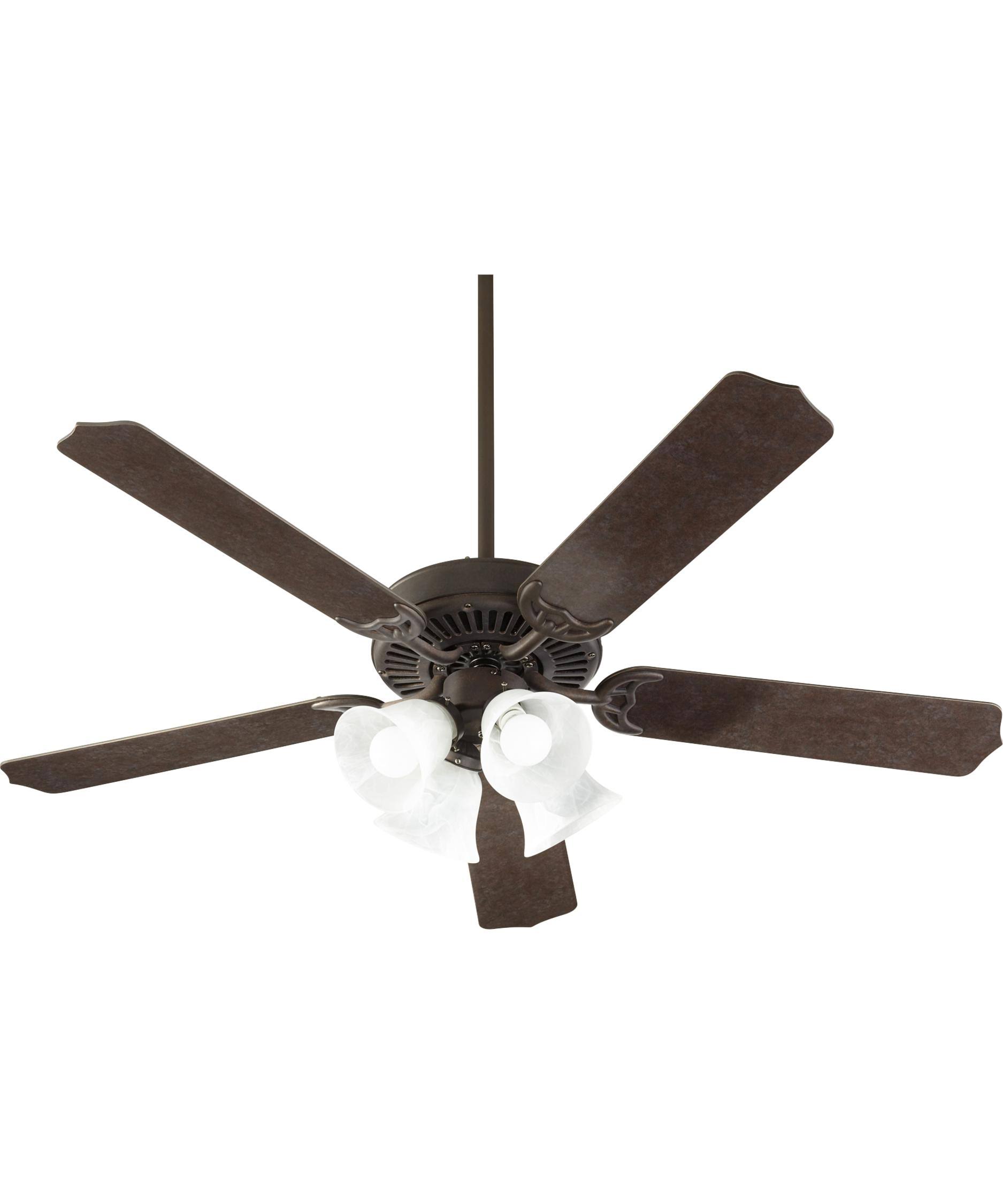 Quorum Capri IX 4xLED Ceiling Fan - Toasted Sienna - 7525-144