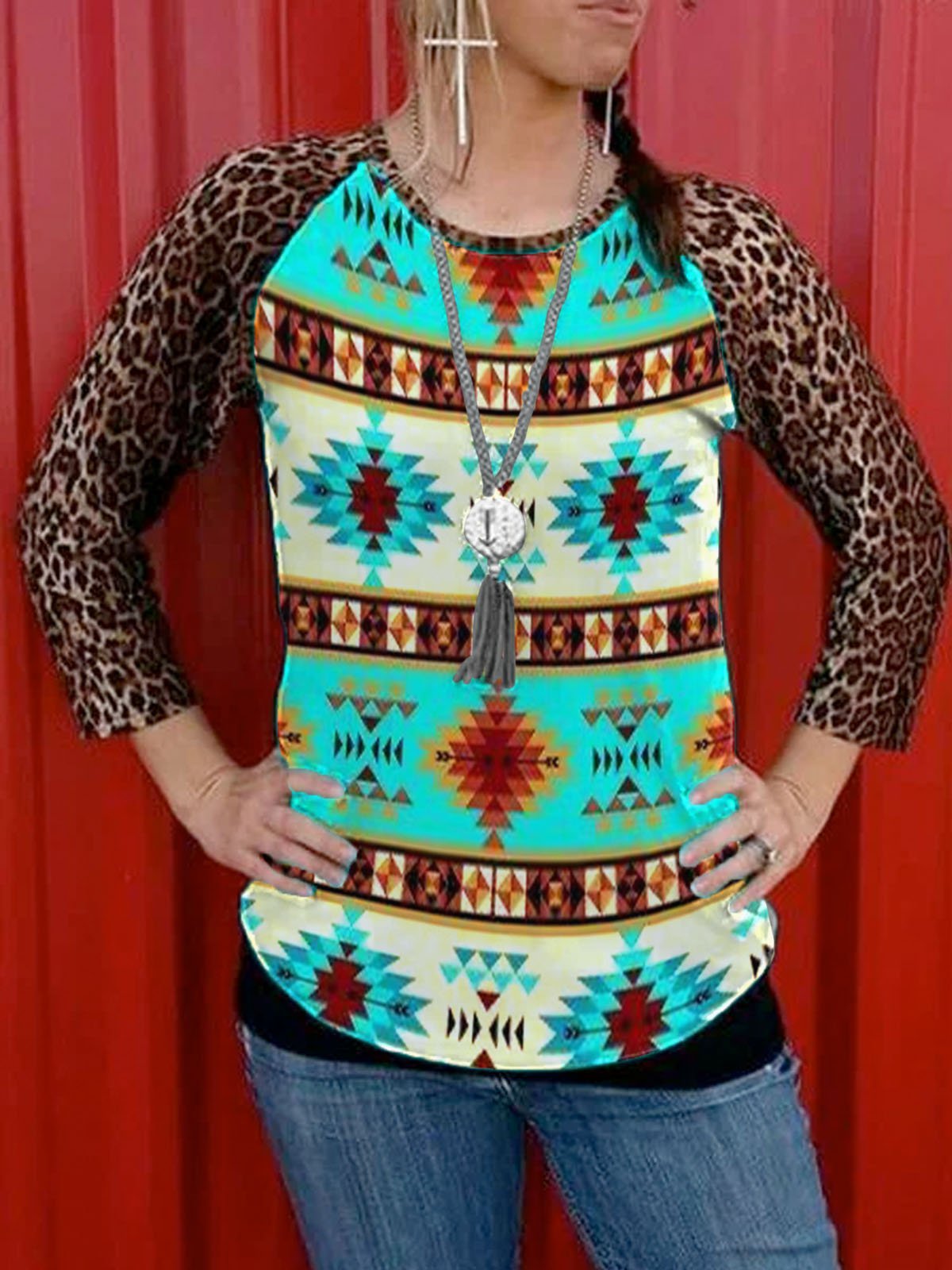 Shift Long Sleeve Casual Shirts & Tops