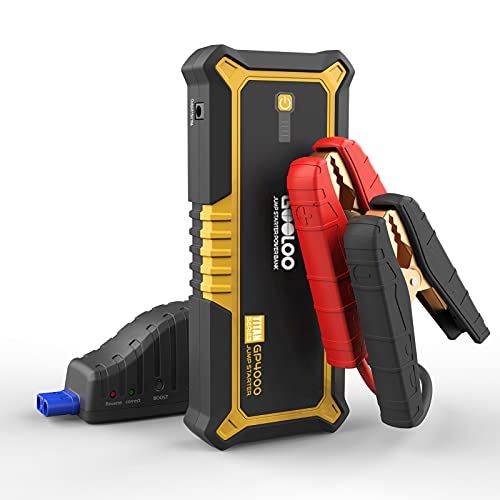 Jump Starter 4000A Peak Car Starter | Auto Battery Booster Pack w/USB Quick Charge and Type C Port
